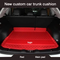 hlfntf brand new custom car trunk mat for acura mdx 2014 2017 waterproof automotive interior car accessories