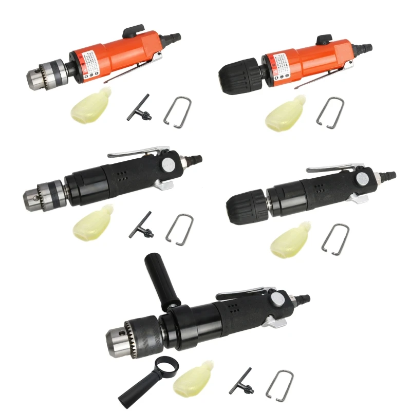 Пневматическая дрель с прямым хвостовиком 3/8 дюйма 1/2 высокой/средней/низкой