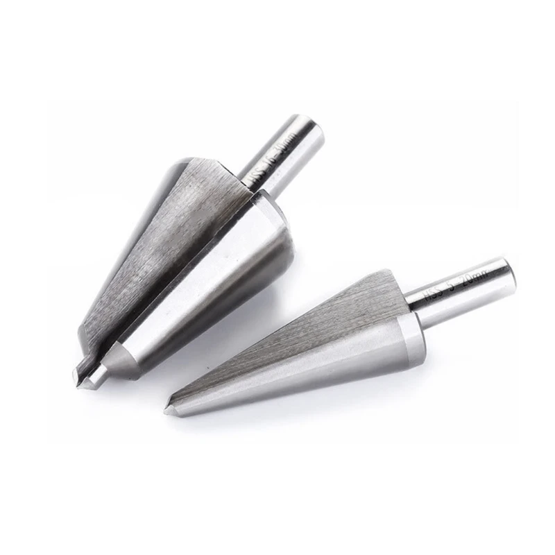 

Hss Multiple Hole Step Drill Bit Set 3 Pcs Umbrella for Plastic Wood Aluminum for Plastic Wood Aluminum Film Board