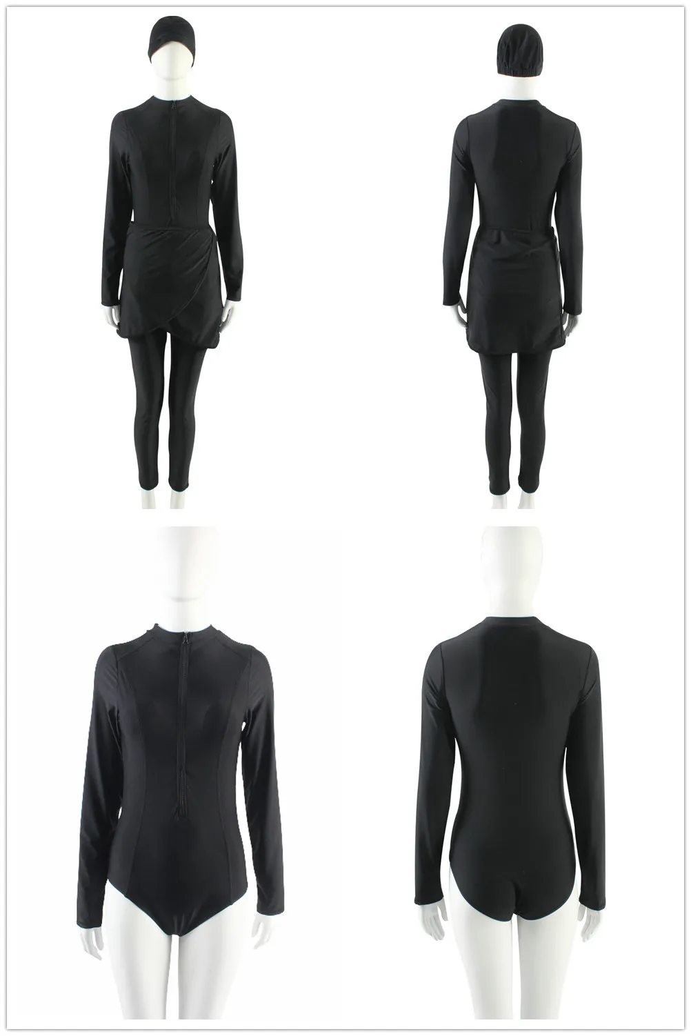 Набор из 4 предметов модель 2022 года Мусульманский купальник нагрудная подушка