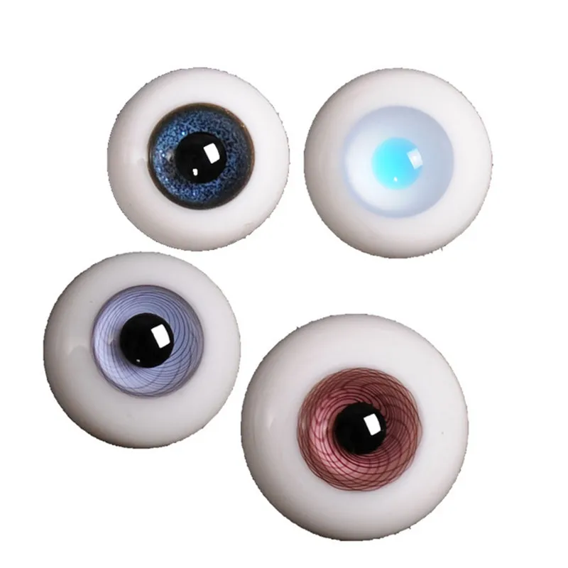 

Vivid And Good Looking 14mm Glass Eyes For BJD 1/3 1/4 Doll Hot Sell Doll Accessories Glasss Eyeball Child Gift