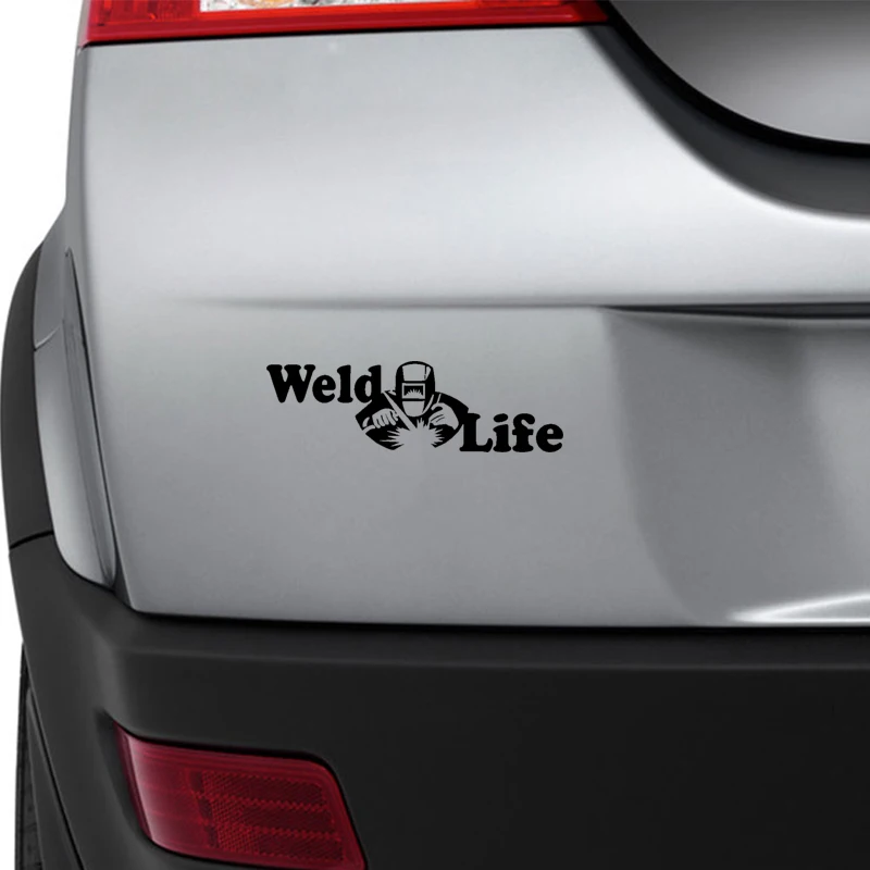 

17*5.2cm Fashion Reflective Weld Life Car-Sticker Automobiles Motorcycles Window Bumper Laptop Vinyl Decal PVC Decorative Goods