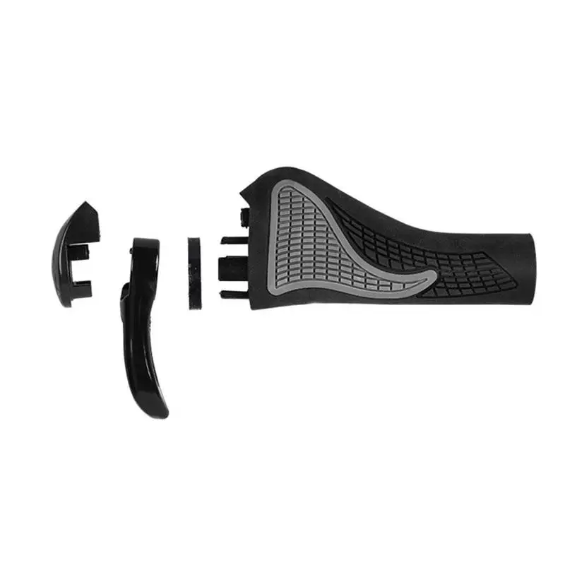 

1 Pair Bicycle Aluminum Alloy Horn Sleeve Bicycle Set Black White Comfortable Soft Bicycle Accessories