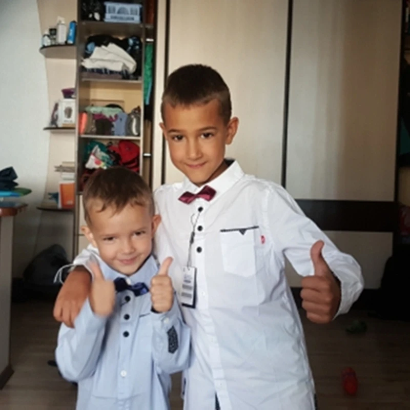 Лидер продаж Детские рубашки в европейском и американском стиле 100% хлопок