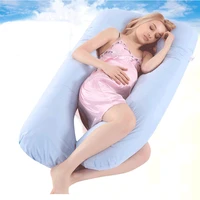 1 3kg sleeping support pillow for pregnant women body cotton pillowcase u shape maternity pillows pregnancy side sleepers