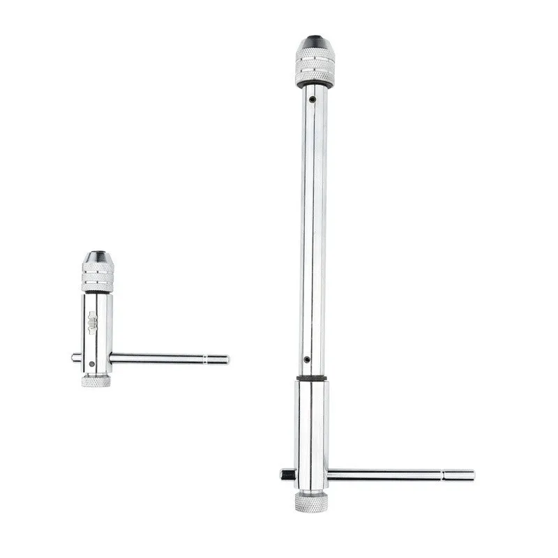 

MOYOTEC Ratchet Tapping Wrench M3-M8 T-type Extension Reamer Tap Positive and Negative Adjustable Screw Tap