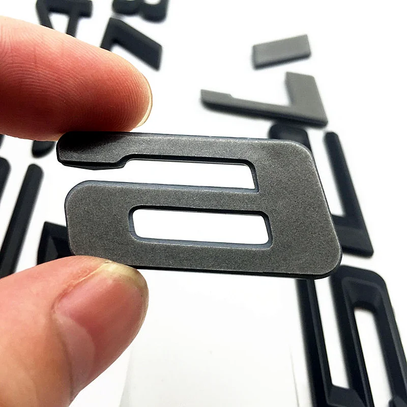 Наклейка для заднего багажника с буквами и цифрами 3D наклейка значок стайлинга