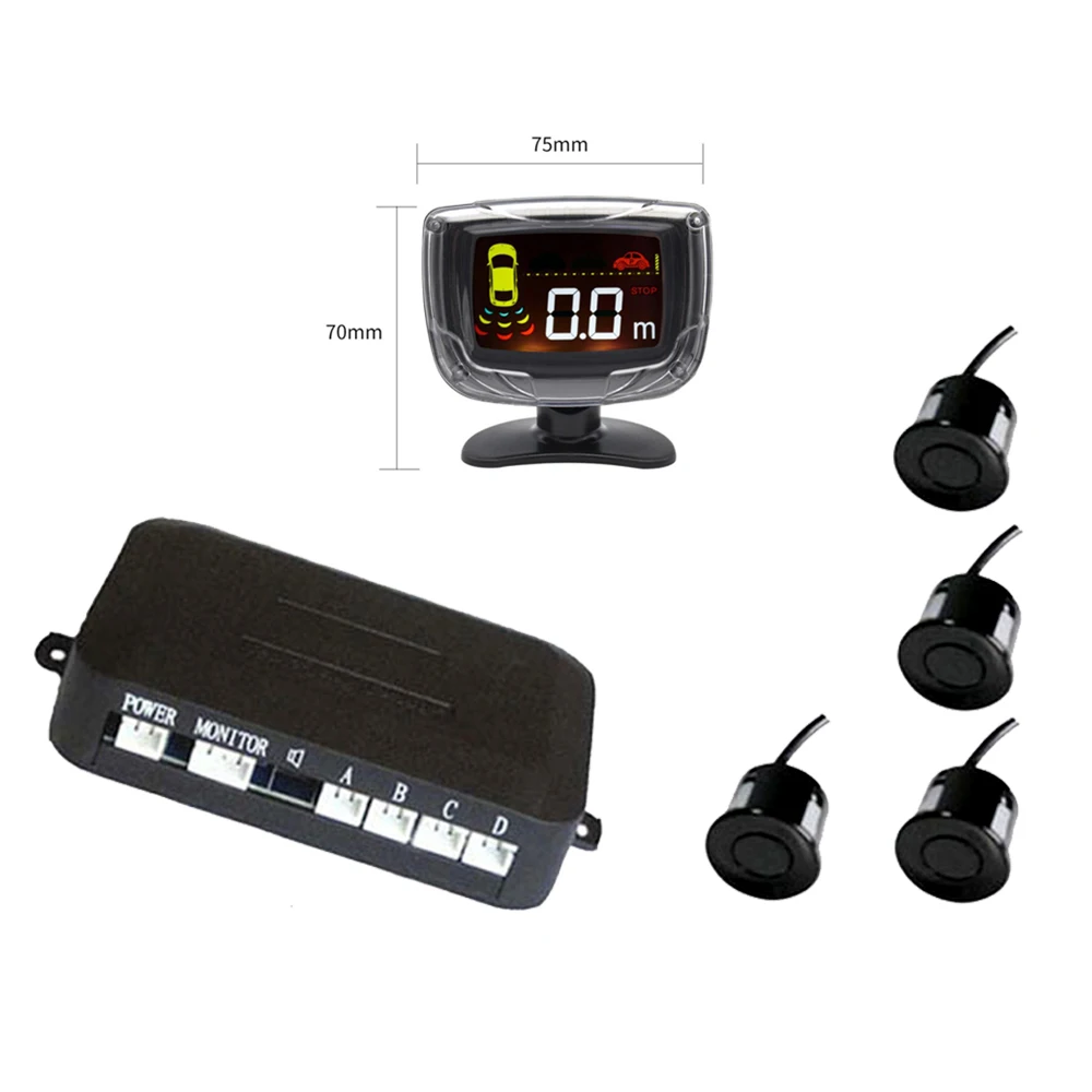 Автомобильный парктроник OkeyTech 4 датчика парковки для цифровой Парктроник радар