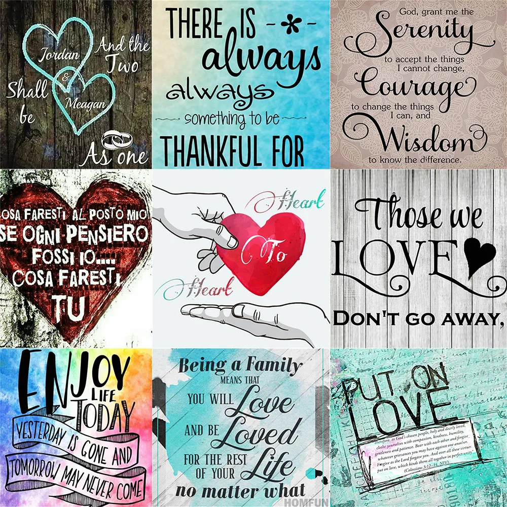 Набор для алмазной живописи 5D сделай сам с английскими узорами набор вышивки