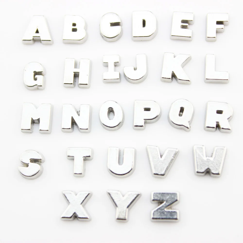 26 шт Смешанные плавающие начальные Подвески с буквами Ассорти Алфавит A Z шармы