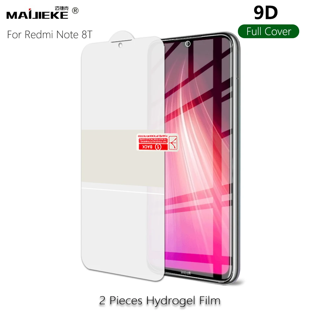 9D мягкая Передняя и задняя Гидрогелевая пленка для XIaomi redmi K30 Защитная экрана с