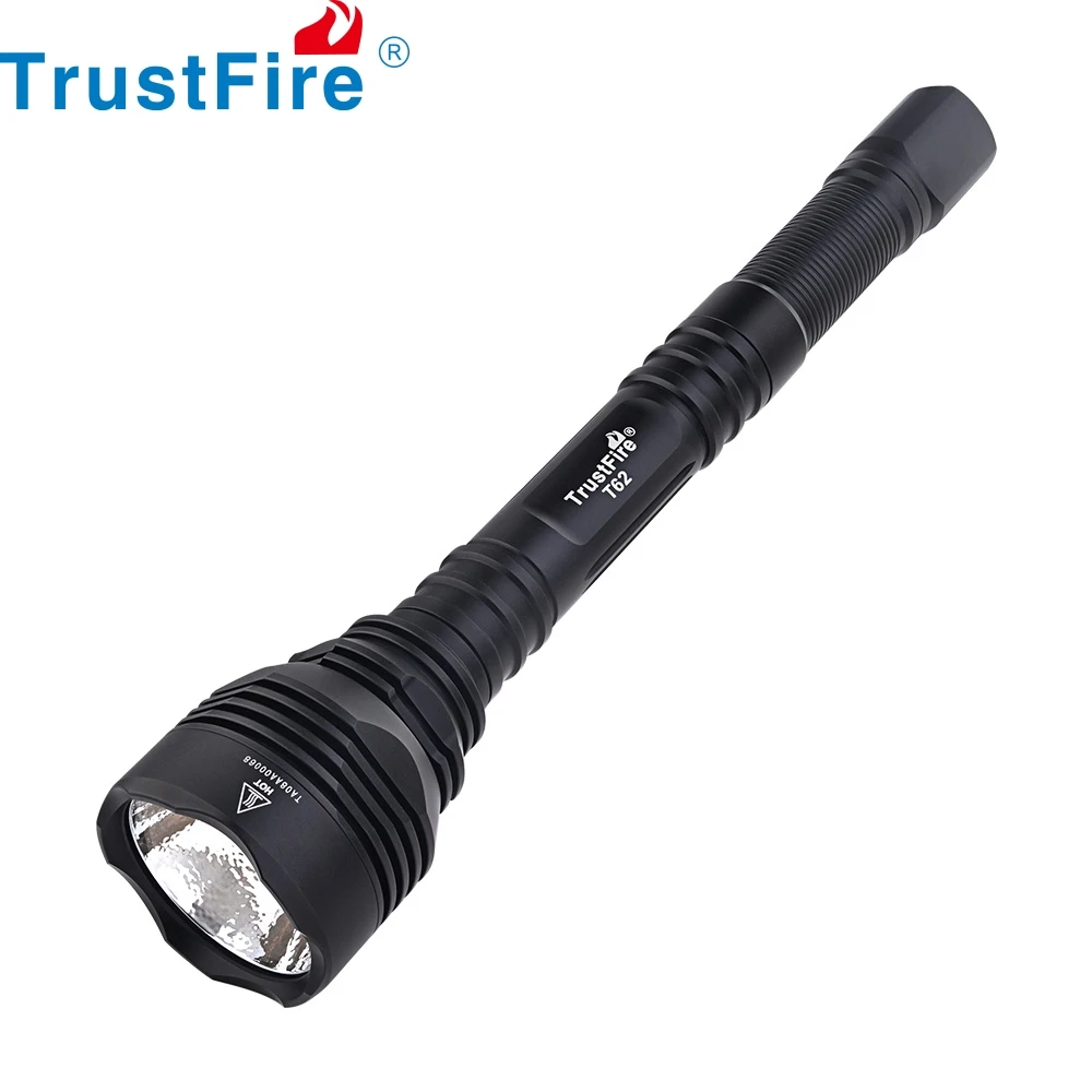 Trustfire T62 мощный фонарик тактисветильник XHP70 Водонепроницаемый IPX8 лампа ультра