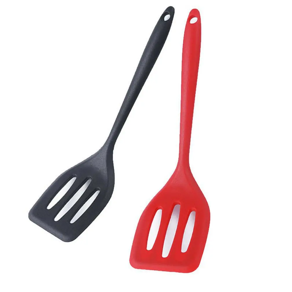 Silicone Turners Gadgets Kitchen Tools Egg Fish Frying Pan Scoop Fried Shovel Spatula Cooking Utensils | Дом и сад