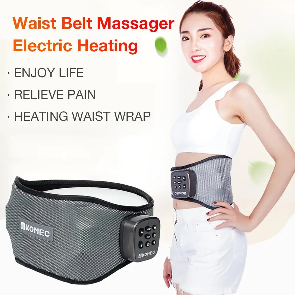 Поясной ремень с подогревом массажер Электрический многофункциональный