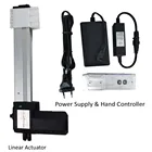 12VDC линейный привод ход 25 мм-1000 мм тяги 4000N400 кг Скорость 5 ммсек. 20 ммсек. 35 ммсек. + Питание + Беспроводной пульт дистанционного управления
