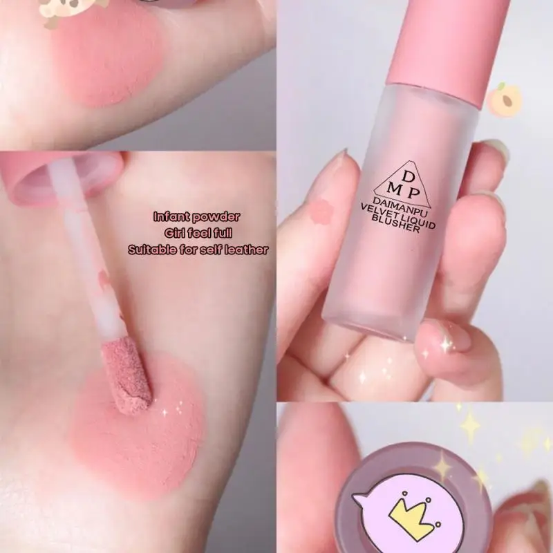 Новинка 2021 3 цвета румяна Венская Роза матовые жидкие для лица пигментные Румяна