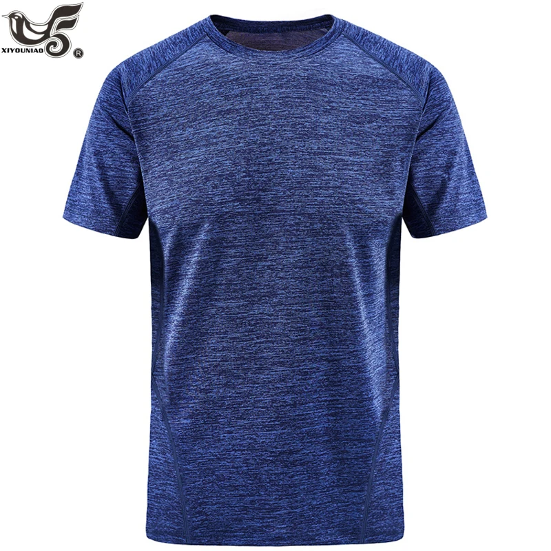 Летняя мужская повседневная футболка размера плюс L ~ 7XL 8XL эластичная дышащая