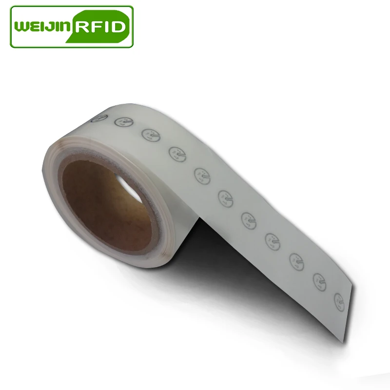 UHF RFID бирка наклейка Impinj J41 влажная инкрустация EPC6C 915mhz868mhz860 960MHZ 5000 шт Бесплатная