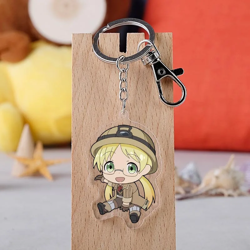 Аниме сделано в бездны акриловый брелок для ключей с игрушкой Regu Riko Nanachi Ouzen Mitty Lyza