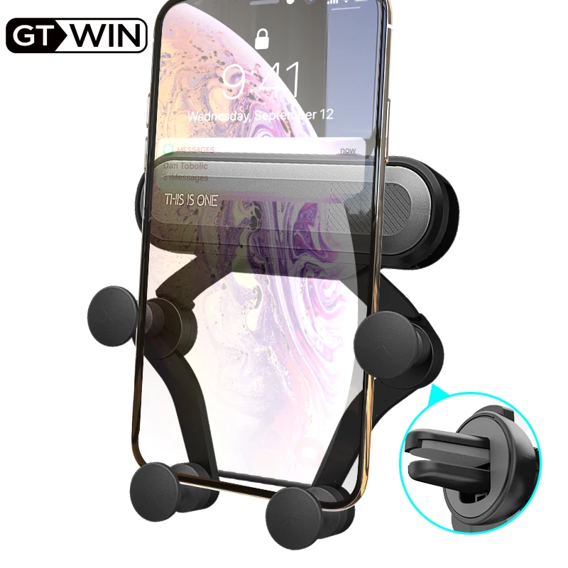 Автомобильный держатель GTWIN Gravity для телефона в автомобиле с креплением на