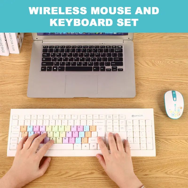 Клавиатура беспроводная универсальная игровая 104 клавиш|Клавиатуры| |