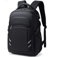 cool nancy tino wear resistant backpack waterproof reflective travel usb business commuter computer bag for men and women