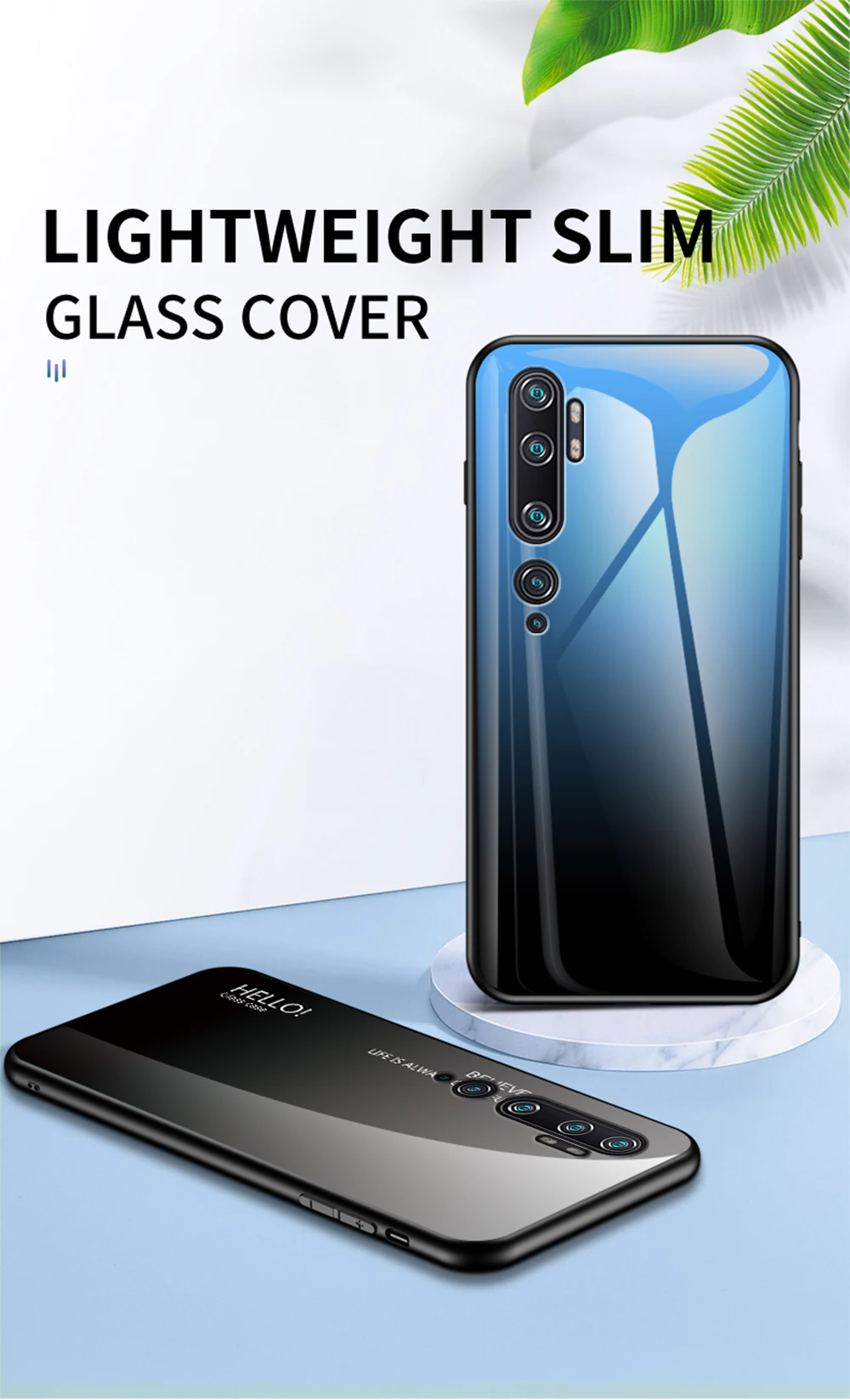Note 10 Pro Чехол Zroteve силиконовая рамка стеклянная крышка для Xiaomi mi Note 10 чехол обесцвечивающее стекло задняя крышка Xia mi Xio mi Note 10