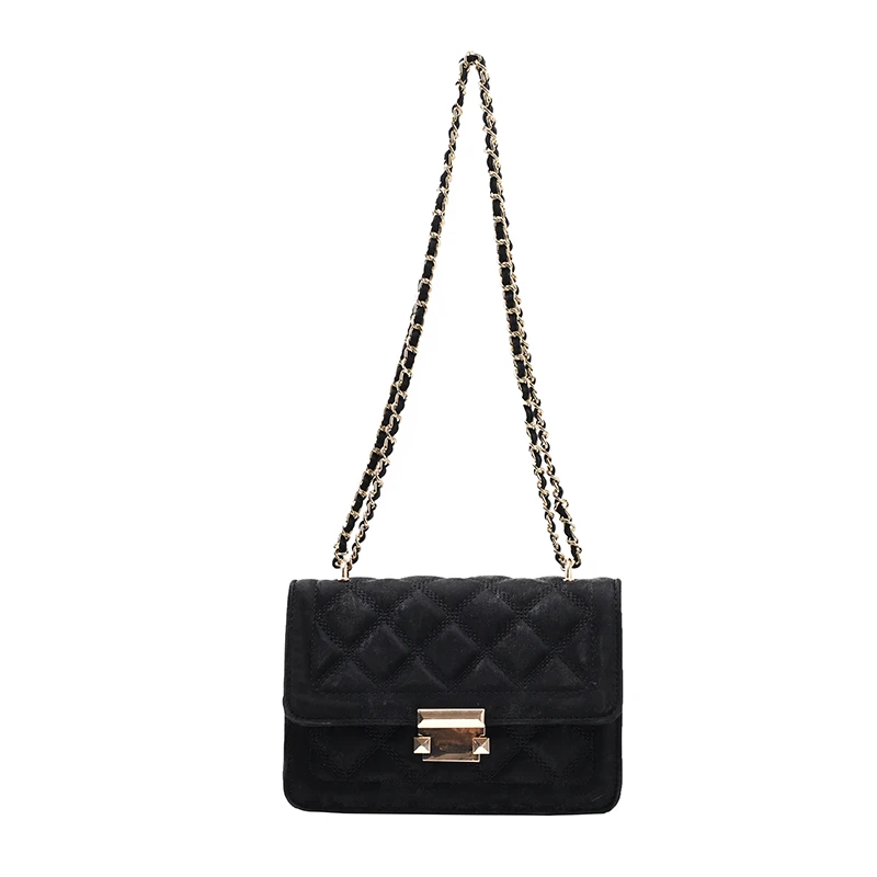 

Mini Chain Handbag For Women 2021 Winter Women Tend Branded Classic Shoulder Handbags And Purses Women's Travel Luxury Hand Bag