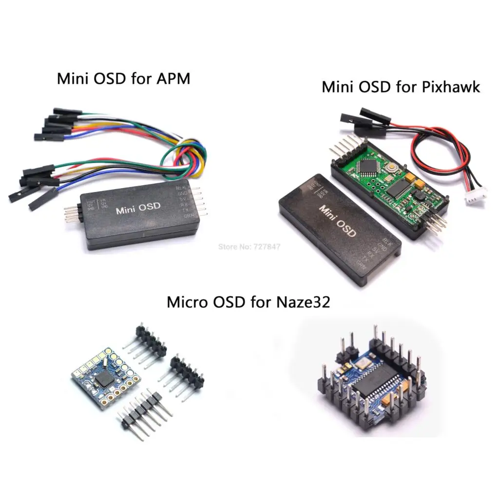 MICRO MINIMOSD Minim OSD мини-система для мультикоптера APM/PIXHAWK/NAZE32 управления полетом |