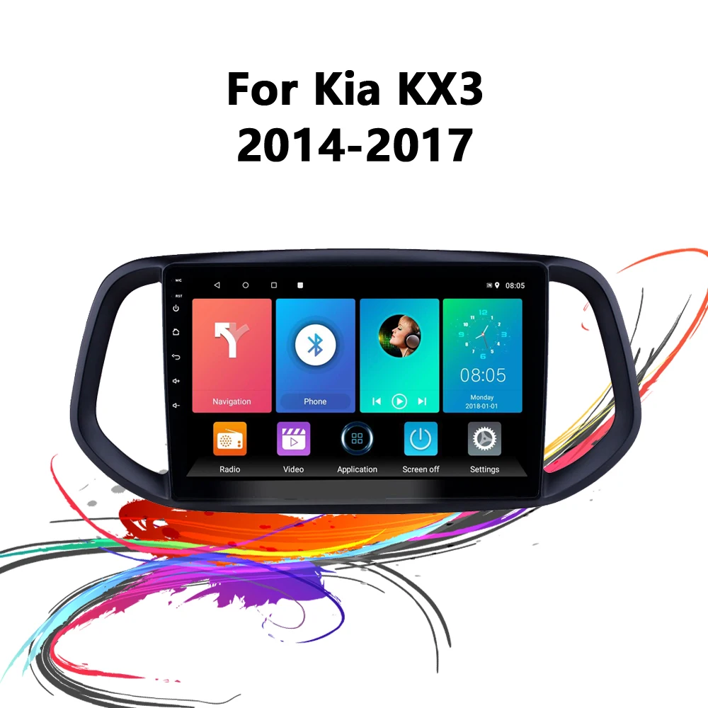 

Eastereggs 2 Din 10.1" Car Multimedia Player For Kia KX3 2014-2017 Android Car Radio Stereo GPS Navigation autoradio head unit