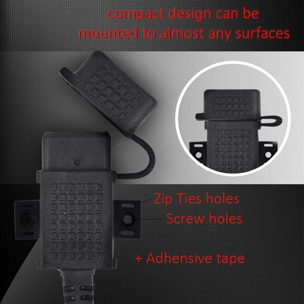 

50% HOT SALES!!!2.1A Waterproof Motorcycle USB Mobile Phone Charger SAE to USB Adapter Socket