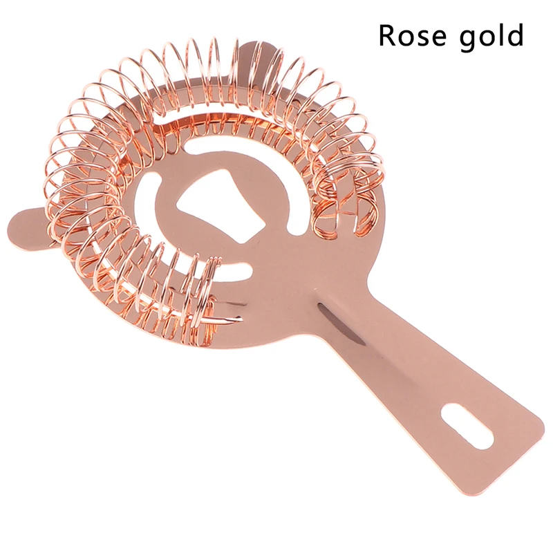 Барное коктейльное ситечко Sprung из нержавеющей стали Делюкс барное барный