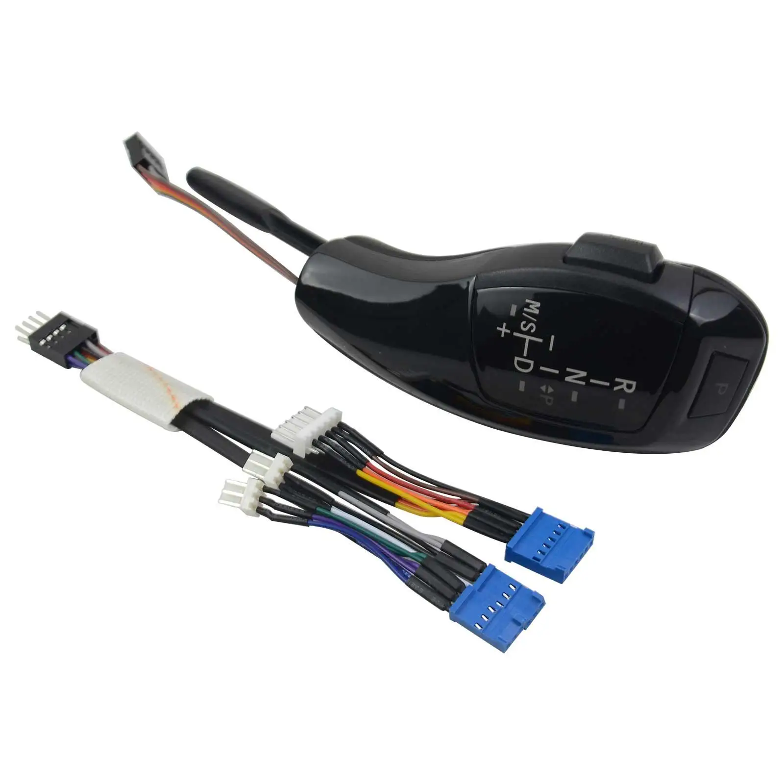 

AP03 LED Shift Knob Automatic Gear Shifter Lever For BMW 3 Series E46 1998-2006 5 Series E60 E61 2004-2006 (Black)