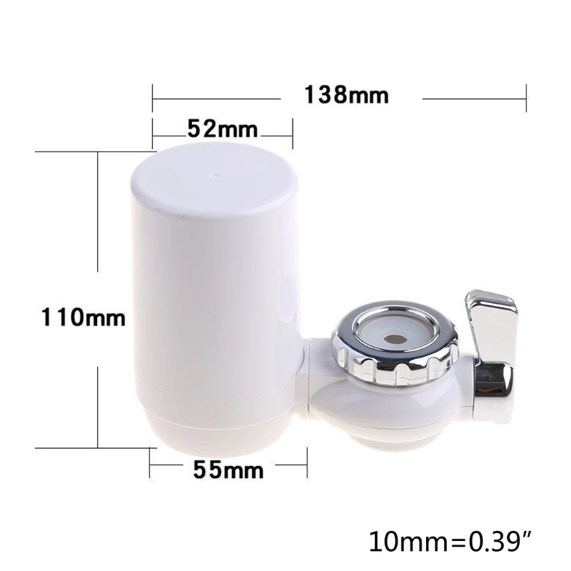 

13MA Single-stage Faucet Water Purifier Filter Filtration System Parts for Home Restaurant Kitchen Bathroom Tap Water Clean