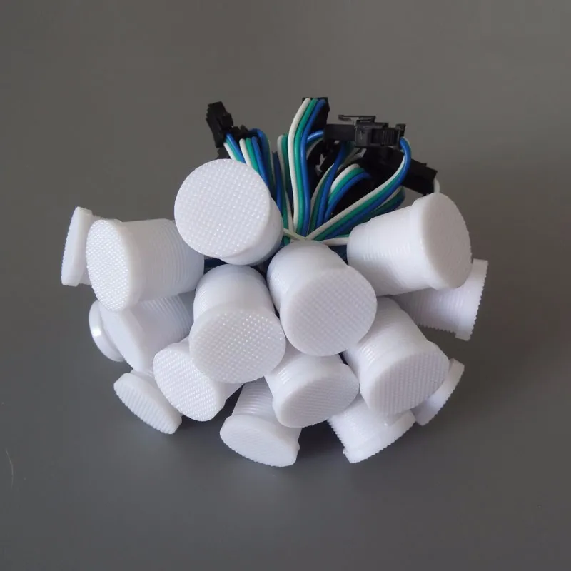 Светодиодный модуль с прозрачной/молочной крышкой 20 мм 5 в постоянного тока ws2811IC