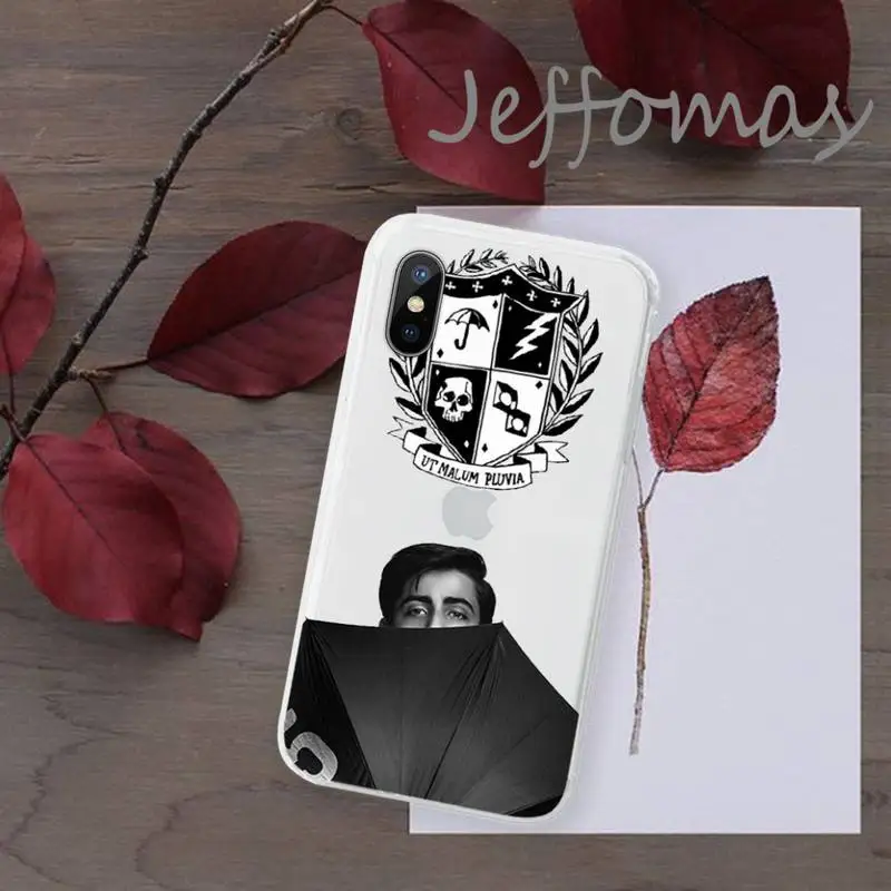 

The Umbrella Academy Phone Case Transparent for iPhone 11 12 mini pro XS MAX 8 7 6 6S Plus X 5S SE 2020 XR