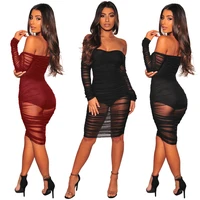 women sexy bodycon party dresses backless spaghetti straps clubwear black mini shoulder dress drop shipping