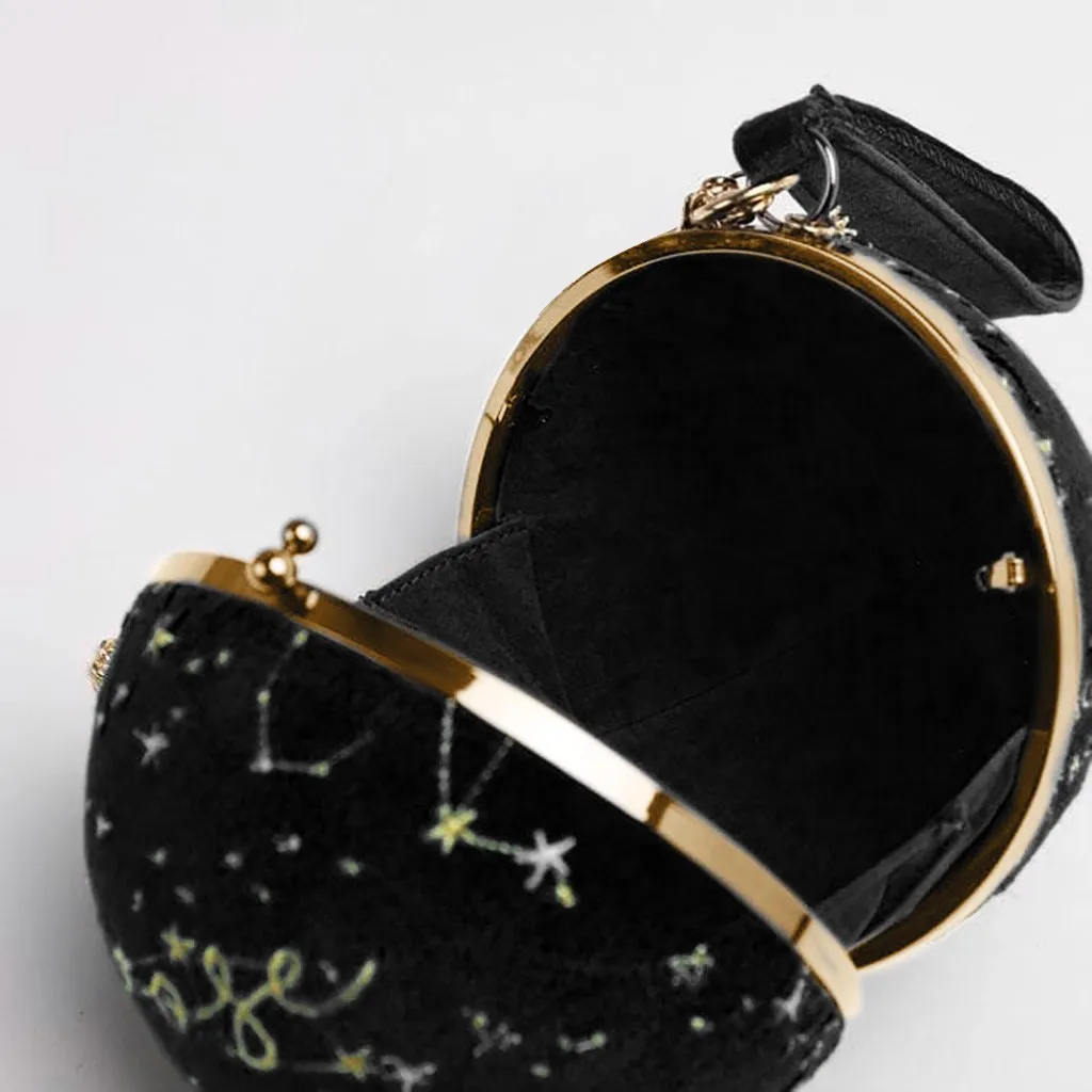 Женская сумка-кошелек с круговой вышивкой и надписью Sky сумка-мессенджер на