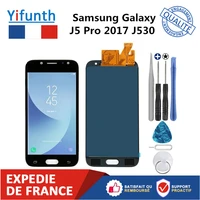 amoled for samsung j5 pro j530 j530f j530h screen new lcd display digitizer touch glass and tools for reparing