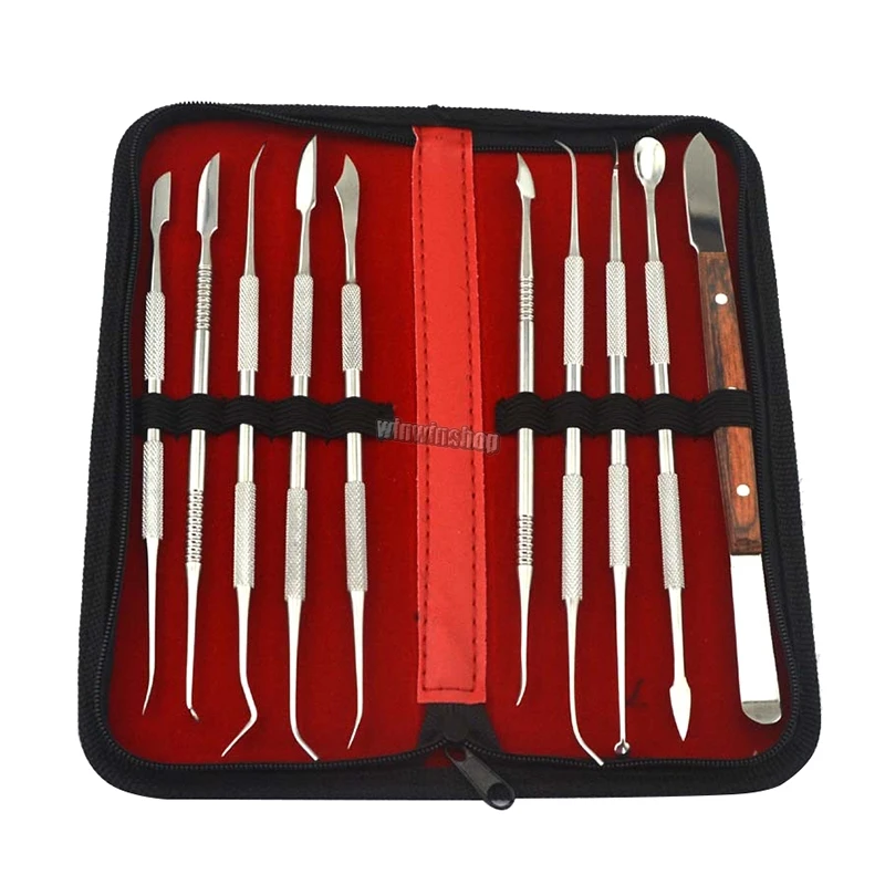 Набор инструментов для резьбы по воску нержавеющая сталь многофункциональный