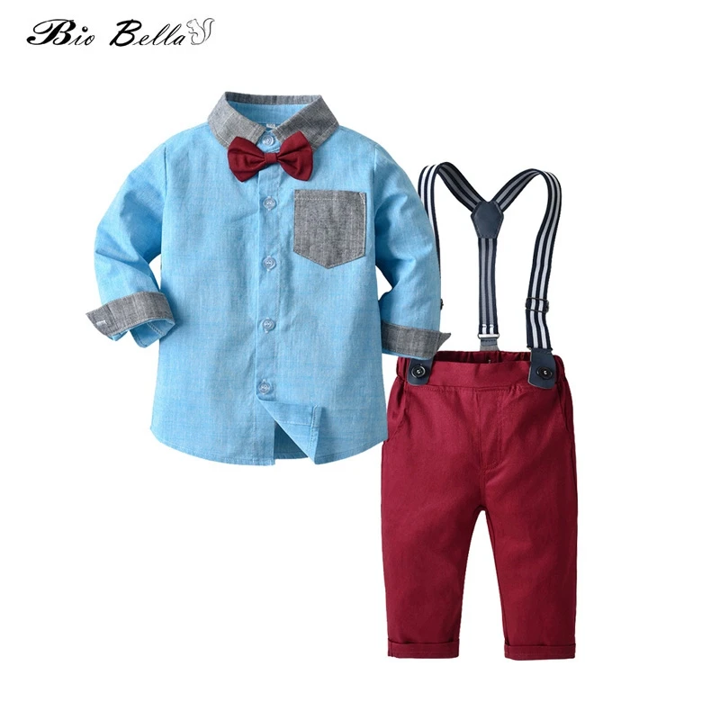 

Children Baby Boy Clothes 2020 Spring/Autumn Kids Boys Clothing Fashion Wedding Party Wedding Boy Baby Costume Baby Boy Set Kids