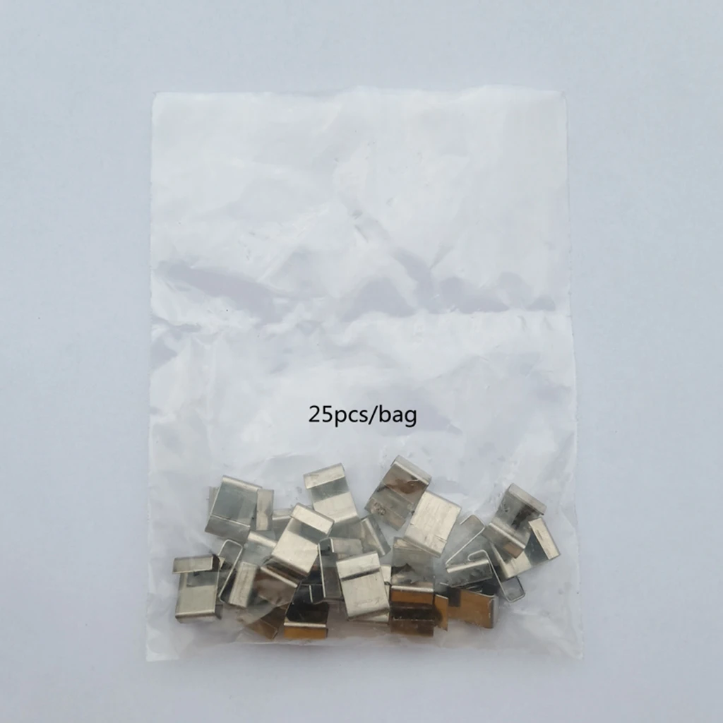 

125 шт Нержавеющая сталь Z-Lap Тип парниковых Стекло зажим Запчасти для авто