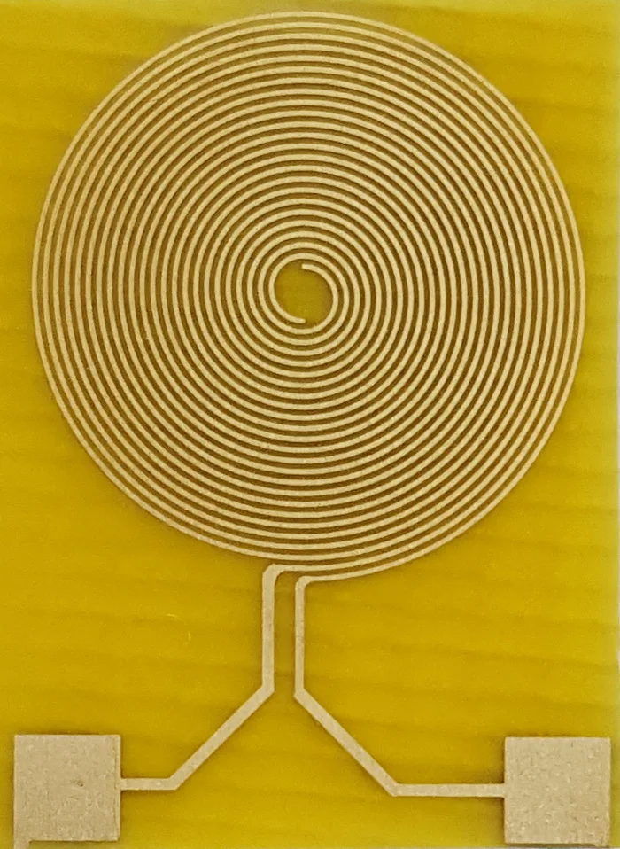 Фото 100 микрон гибкий интерцифровой Золотой электрод IDE Полиимид PI научные