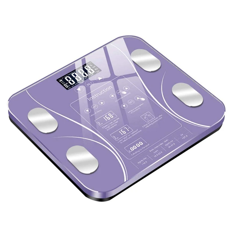 ABUI-Body Index Electronic Smart Weighing Scales Bathroom Body Bmi Scale Digital Human Weight Mi Floor Lcd Display | Дом и сад