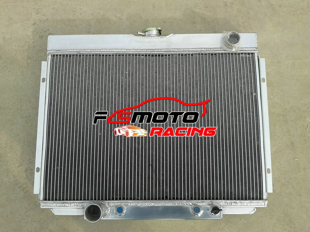 4-рядный алюминиевый радиатор + вентилятор для Ford Mustang Ranchero Mercury Cougar XR7 Torino 5 0/5 8/6 4/7.0L