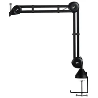 heavy duty microphone stand adjustable suspension boom scissor arm mount stand holder for voice recordingsmall