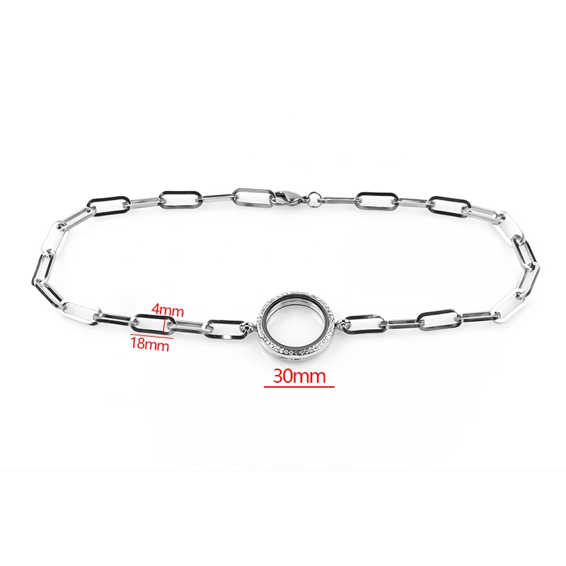 

O Chain Locket Bracelets For Women Girl Jewelry Lobster Clasp Adjustable Bracelets Bangles Two Laps Pulseras Mujer 2021 Fashion