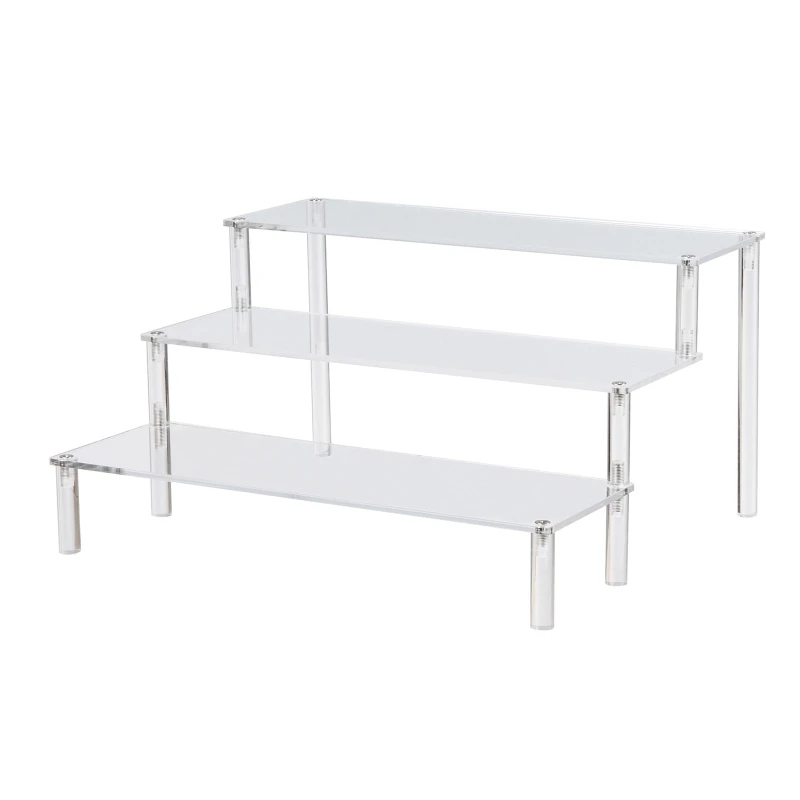 

Toys Display Stand Cake Stands Acrylic Multi-layers Makeup Organizer Toy Storage H05D