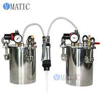 double liquid glue stainless steel pressure barrel valve combination equipment mixing adhesive ab dispensing machine