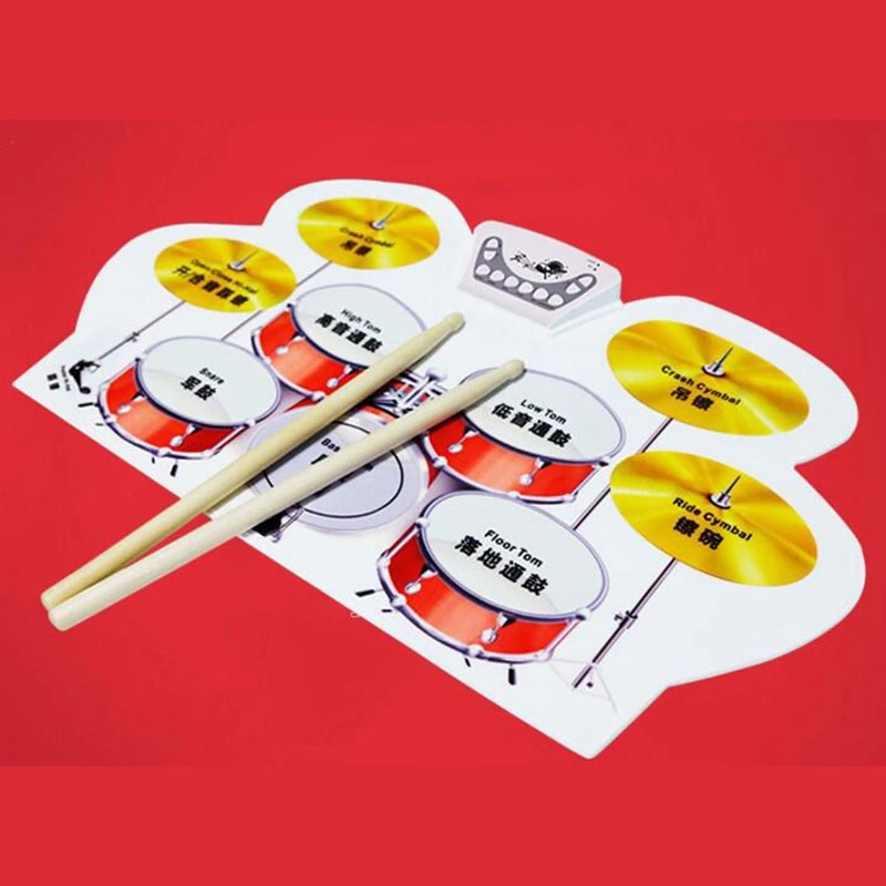

Hand-Rolled Drums USB Electronic Drums